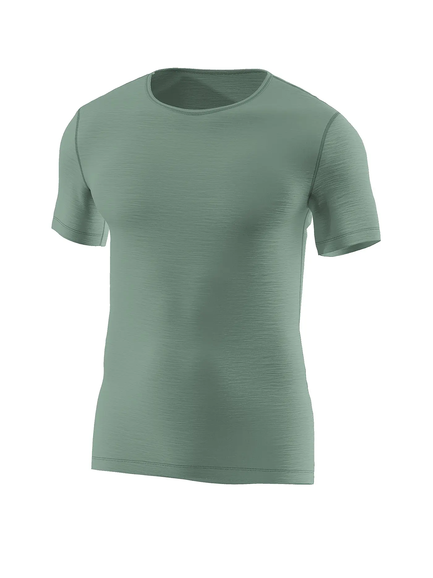 LÖFFLER | Herren Unterziehshirt Merino Light | olive